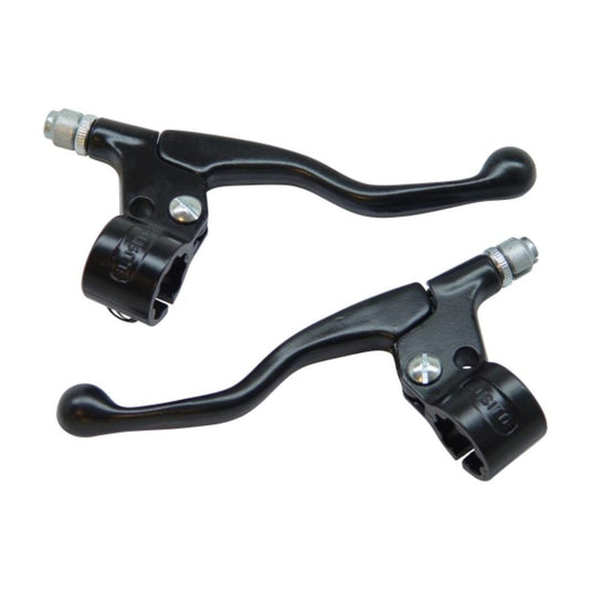 Lucia remgreepset zwart kort links rechts