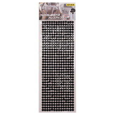 Diverse sticker crystal zwart