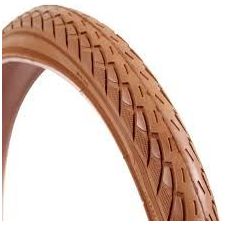 Deli tire buitenband 24 inch 24x1.75 47-507 bruin reflectie