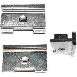 Bls standaard adapterplaat aluminium smal - breed