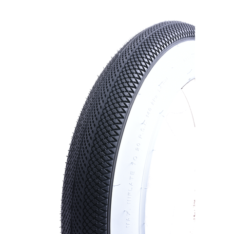 Buitenband White Wall 20x4.00 | Fatbike Street