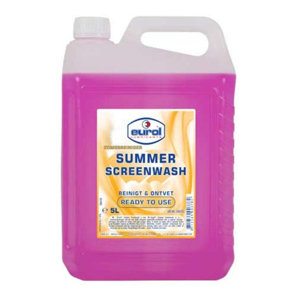 Eurol screenwash summer ready to use (5l)