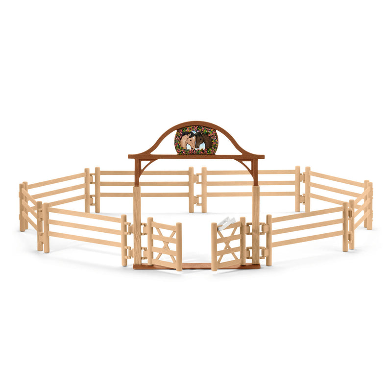 Load image into Gallery viewer, Schleich HORSE CLUB Omheining voor Paarden met Poort 42434
