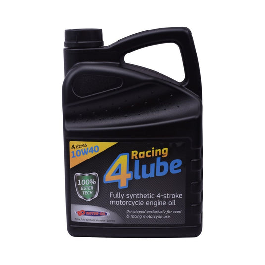 Bo motor oil motorolie bo racing 4 lube 10w-40 synth ester (4l)