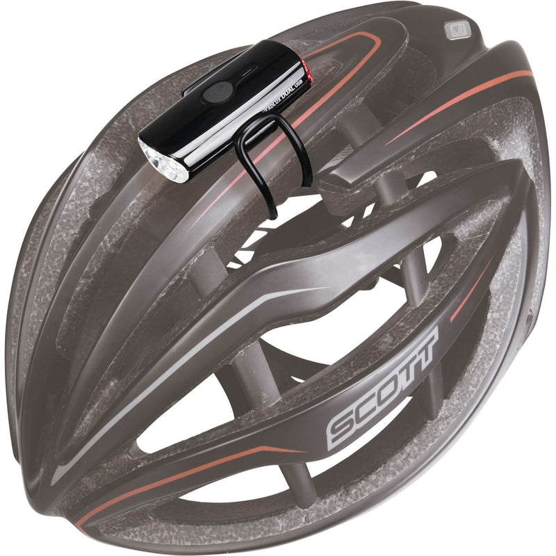 Load image into Gallery viewer, Topeak Helm led Headlux Dual usb zwart
