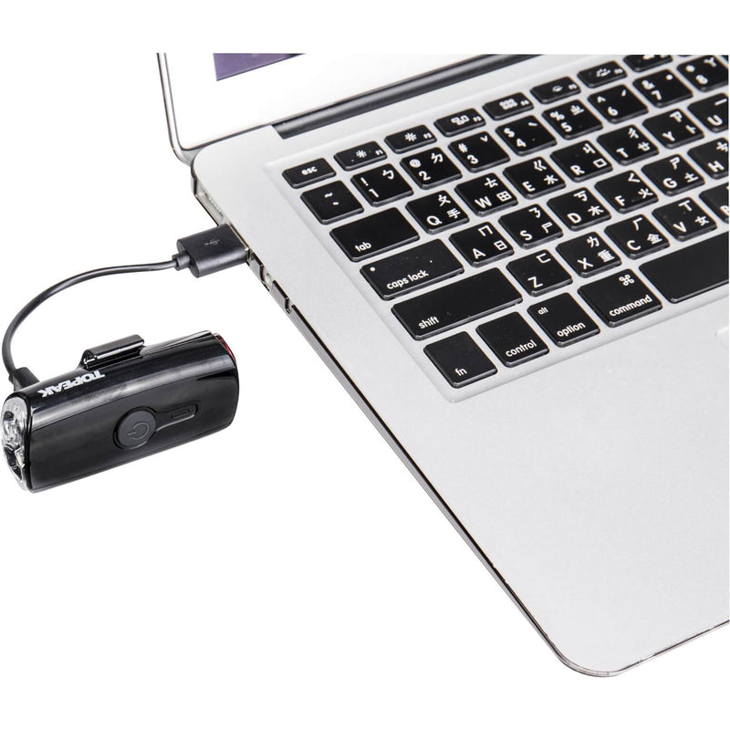 Load image into Gallery viewer, Topeak Helm led Headlux Dual usb zwart
