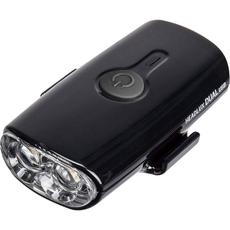 Load image into Gallery viewer, Topeak Helm led Headlux Dual usb zwart
