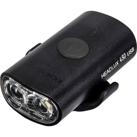 Topeak Helm led Headlux 450 usb zwart