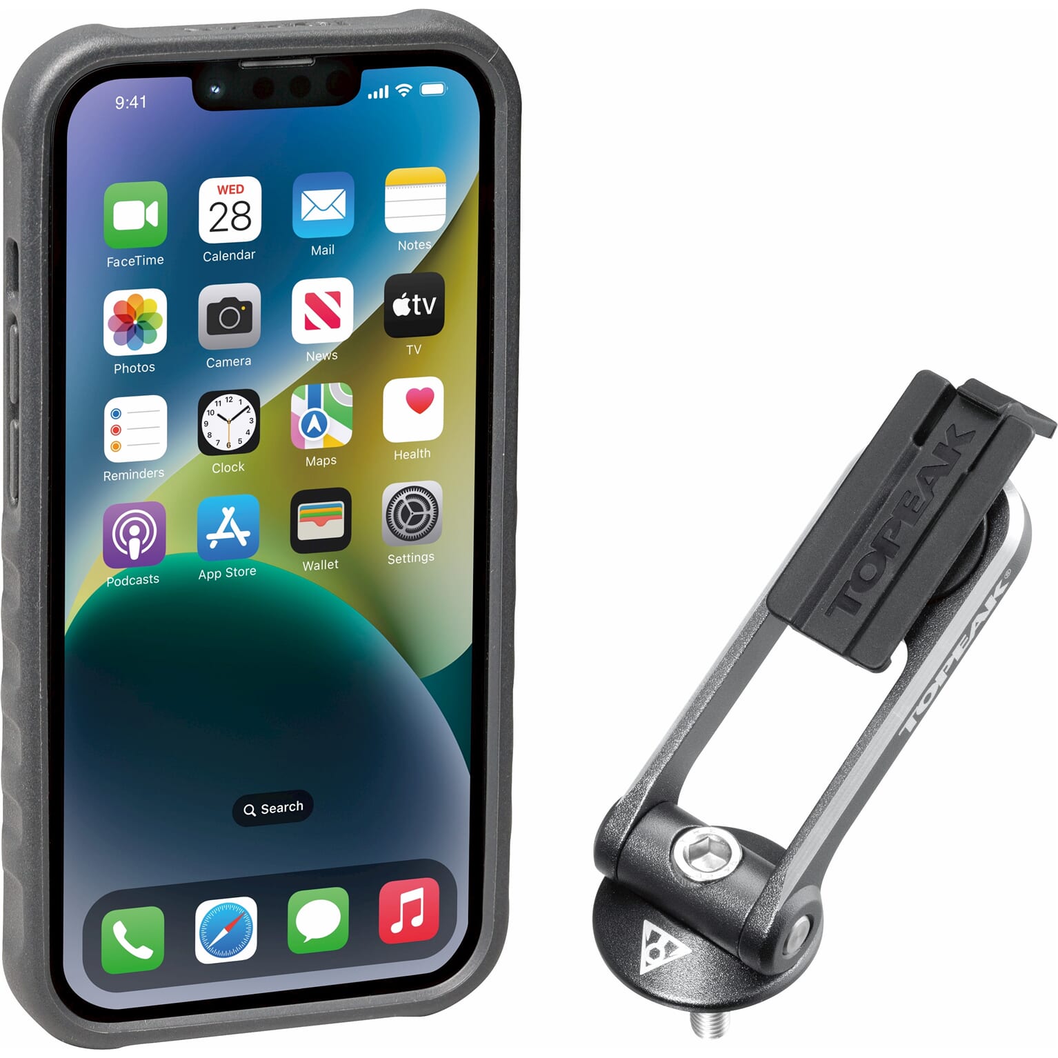 RideCase iPhone 14 Plus incl. bevestiging