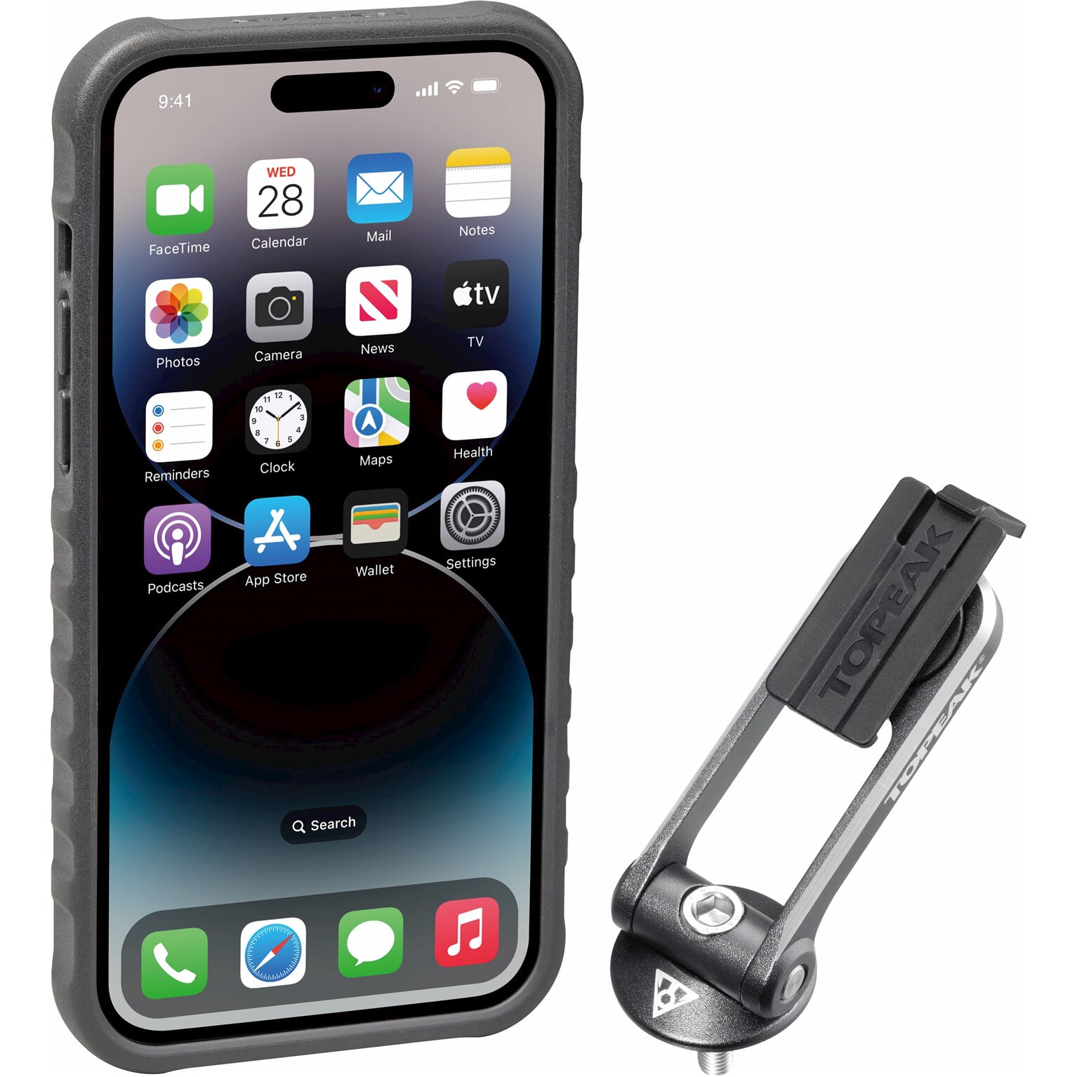 RideCase iPhone 14 Pro Max incl. bevestiging