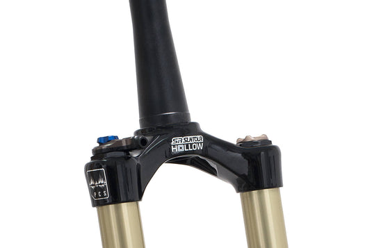 SrSuntour Suntour axon elite voorvork 29 tapered rl-rc pcs qlc 100mm zwart
