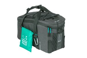 Basil Discovery 365D tas voor bagagedrager M 9L zwart melee