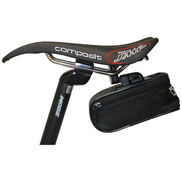 Qtcycletech Qt cycle tech zadeltas nylon klik systeem inhoud 0,5 liter 1003427
