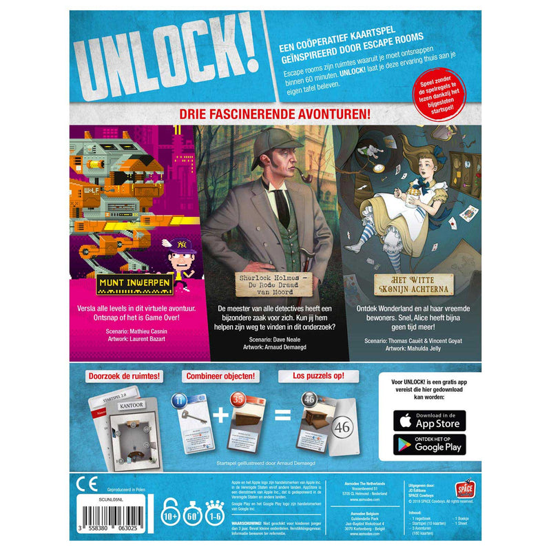 Load image into Gallery viewer, Asmodee Unlock! 5 Heldhaftige Avonturen
