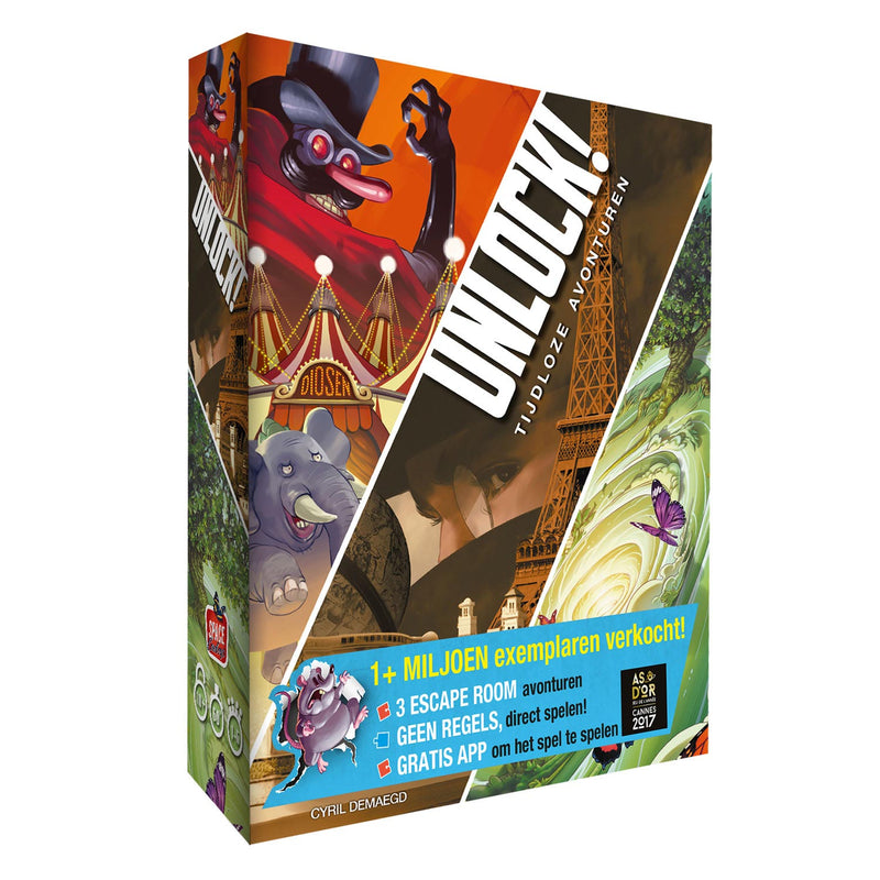 Load image into Gallery viewer, Asmodee Unlock! 6 Tijdloze Avonturen
