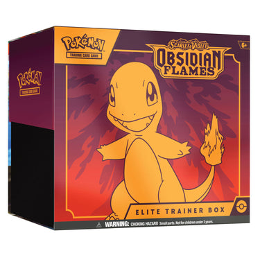 Asmodee Pokemon TCG Scarlet&Violet Obsidian Flames Trainer Box