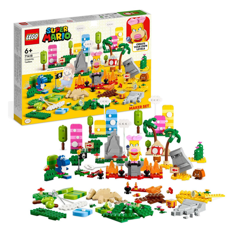 Load image into Gallery viewer, Lego LEGO Super Mario 71418 Makersset: Creatieve Gereedschapskist
