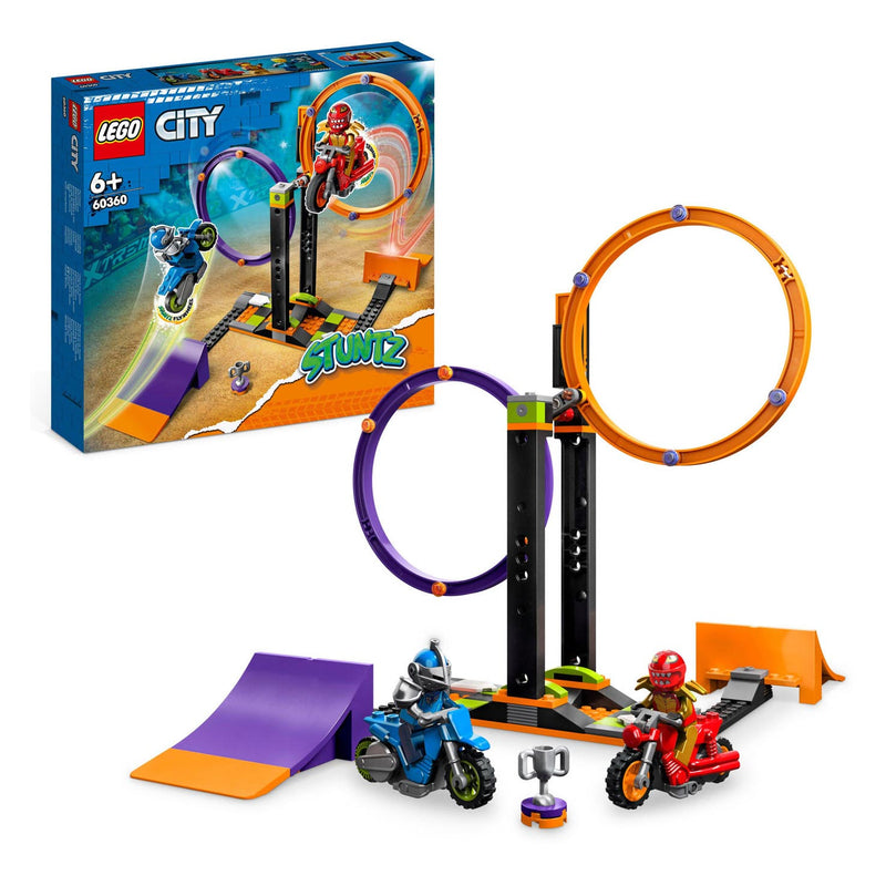 Load image into Gallery viewer, Lego LEGO City 60360 Spinning Stunt-Uitdaging
