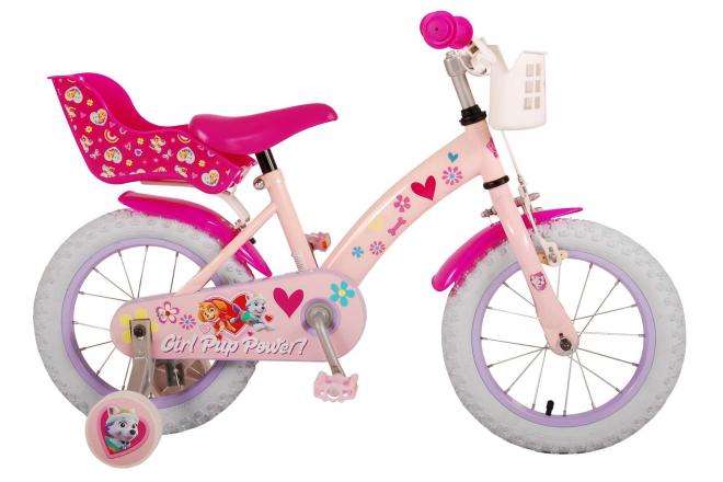 Load image into Gallery viewer, Paw patrol kinderfiets - meisjes - 14 inch - roze
