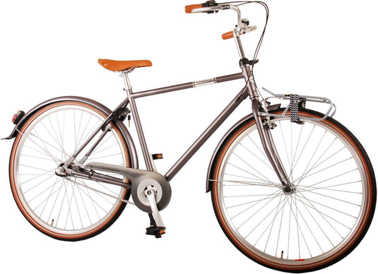 VOLARE Lifestyle Jongensfiets Tiener 48 cm lage zadelstandGrijs 3 versnellingen