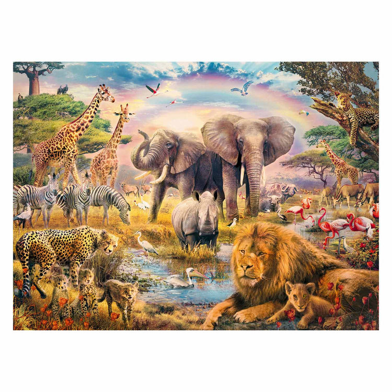 Load image into Gallery viewer, Ravensburger Afrikaanse Savanne Legpuzzel, 100st. XXL

