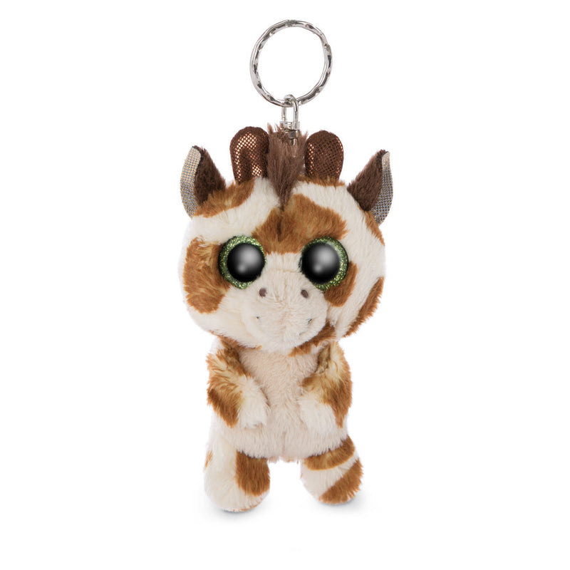 Load image into Gallery viewer, Nici Glubschis Pluchen Sleutelhanger Giraffe Halla, 9cm
