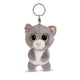 Nici Glubschis Pluchen Sleutelhanger Kat Grijs Felinja, 9cm