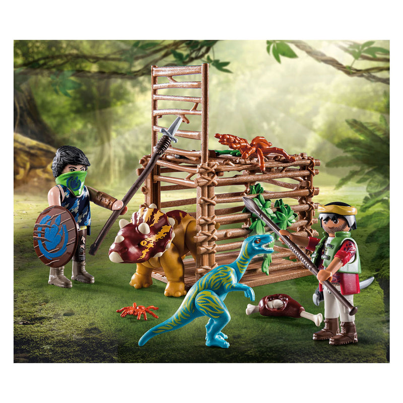 Load image into Gallery viewer, Playmobil Playmobil Rise Starterpack Bevrijding van de Triceratops 71378
