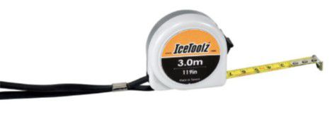 IceToolz rolmaat 3meter (cm en inches) 24017M4