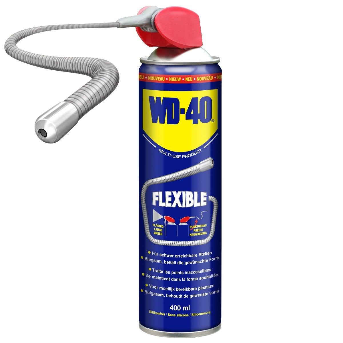 WD40 multispray met flexibel rietje 400ml
