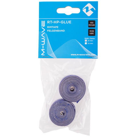 Velglint 12-29 M-Wave RT-HP-Glue hoge druk 20 mm - blauw (1 set)