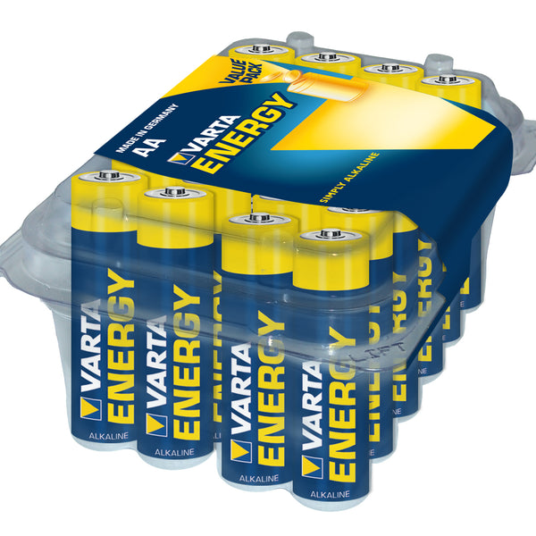 Energy alkaline AA batterijen 24 stuks