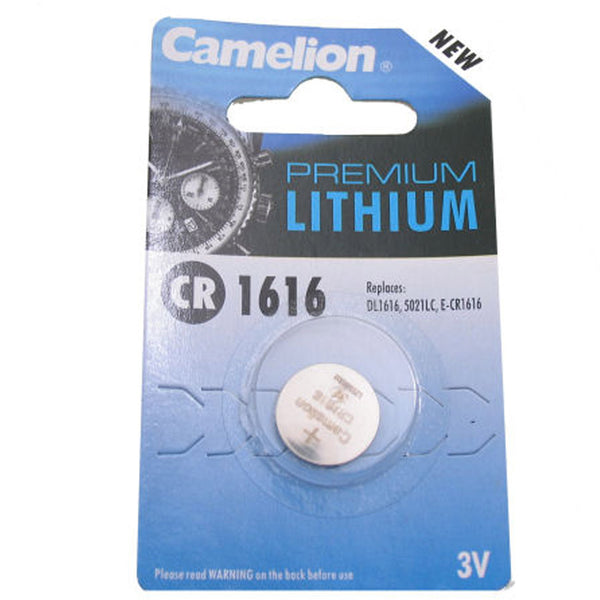Camelion knoopcel CR-1616 3V Lithium (hangverpakking)