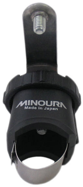Bidonhouderbevestiging Minoura geschikt voor ø22-35mm - met snelspanner