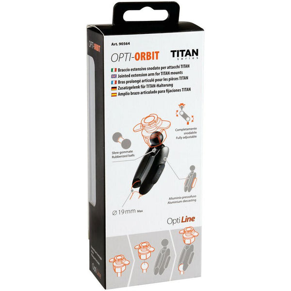 Lampa Opti-Orbit verlengingsarm met rubberen kogels