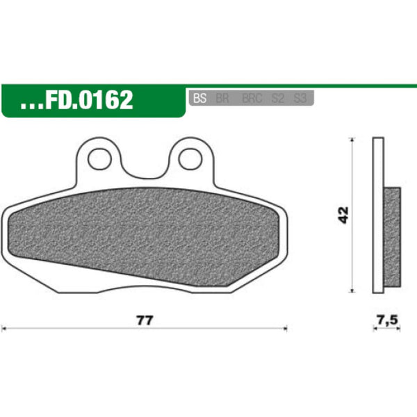 Newfren remblokset fd0162