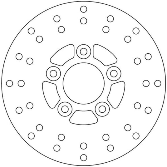 Newfren remschijf df4009a | malaguti peugeot (voor)