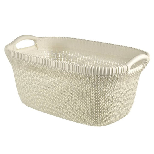 Curver Curver Wasmand Knit 40 L crèmewit