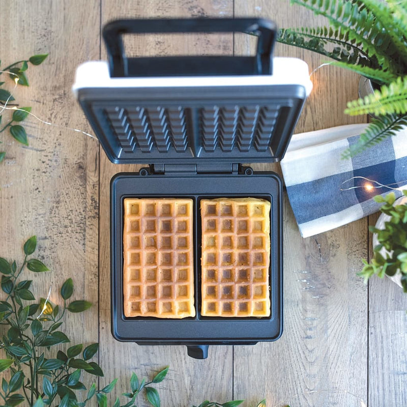 Load image into Gallery viewer, Livoo Livoo Wafelijzer met regelbare thermostaat 1200 W wit
