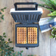 Livoo Livoo Wafelijzer met regelbare thermostaat 1200 W wit