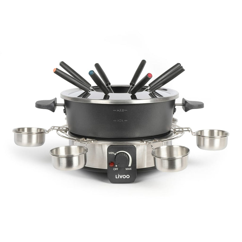 Load image into Gallery viewer, Livoo Livoo Fonduepan elektrisch 8-persoons 1,8 L 1000 W zwart
