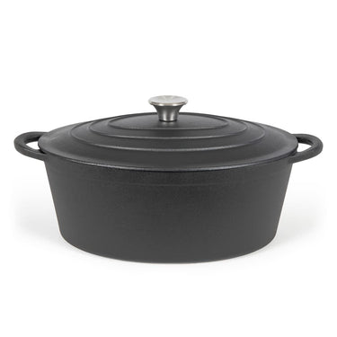 Livoo Livoo Braadpan ovaal 7 L 34 cm zwart