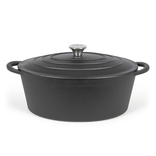 Livoo Livoo Braadpan ovaal 7 L 34 cm zwart