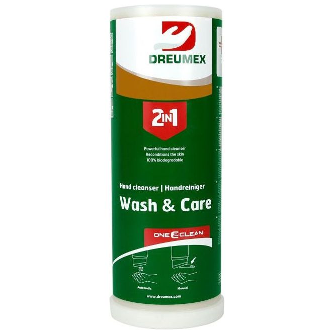 Dreumex wash care handreiniger handzeep 3 liter one2clean cartridge