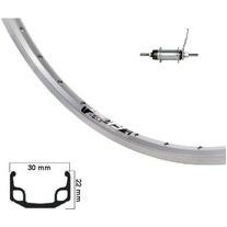 Achterwiel 28 (622) zac19 shimano remnaaf zilver