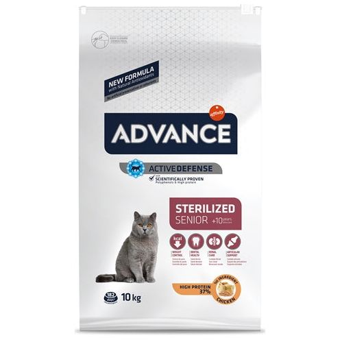 Afbeelding laden in galerijviewer, Advance Cat sterilized sensitive senior 10+
