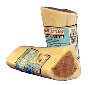 Snak attak Snak attak calcium runderbot gevuld met lam rijst smaak