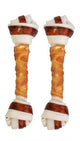 Petstyle living Geknoopt bot multicolor met kip