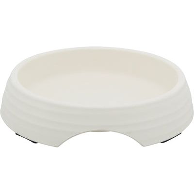 Load image into Gallery viewer, Trixie Voerbak kat melamine rvs wit

