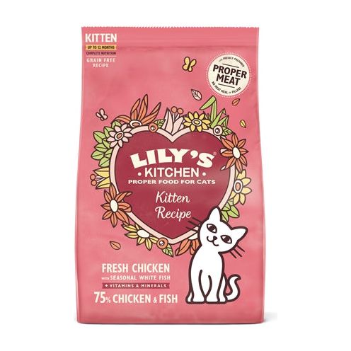 Load image into Gallery viewer, Lily's kitchen Cat kitten chicken white fish
